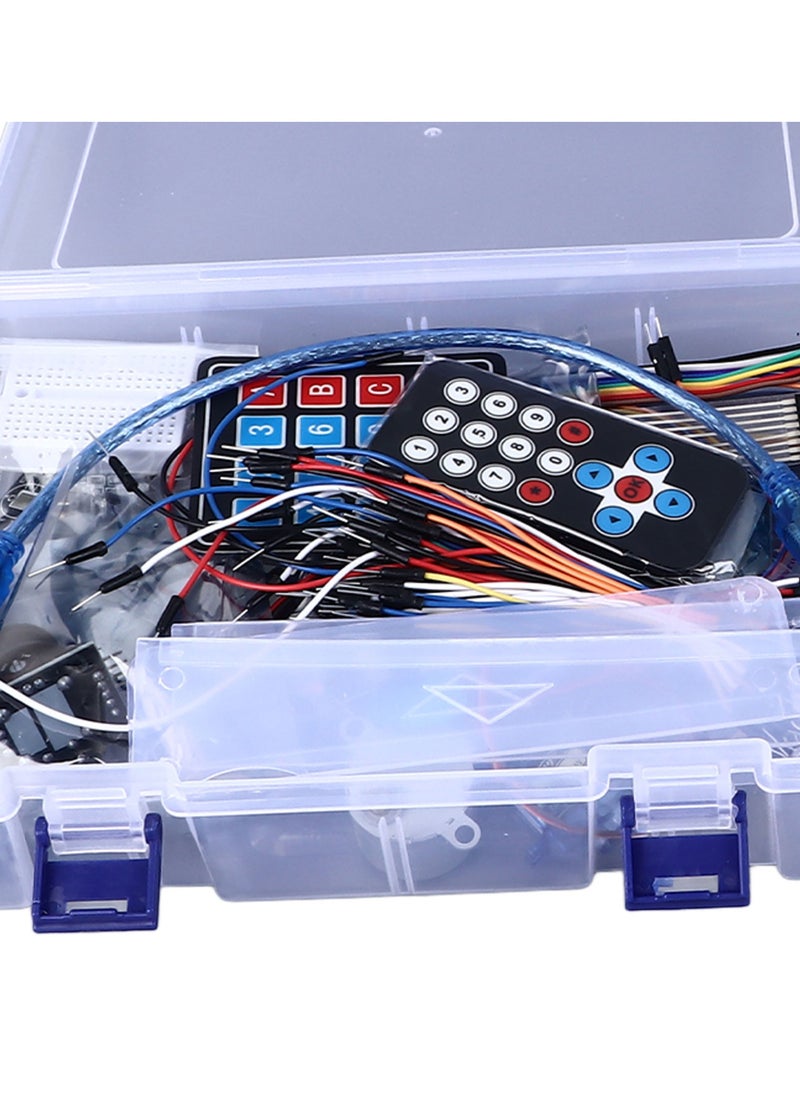 Generic Electronic Component Kit 830 Breadboard LED Buzzer Resistor Temp Humidity Sensor Electronics Starter Kit  - Image 5