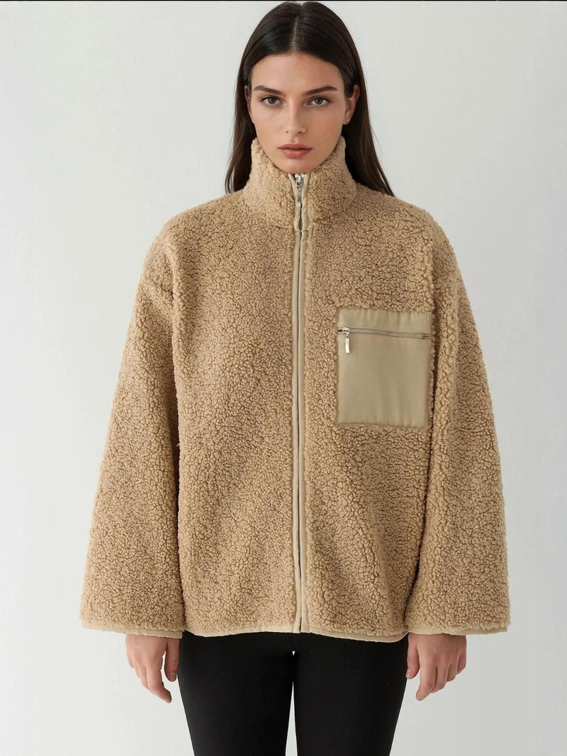 HICCUP Textured Pocket Detail Jacket - Image 5
