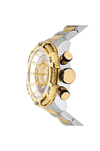 Invicta Men's 25480 Speedway Analog Display Quartz Two Tone Watch, Gold/Stainless Steel - Image 3