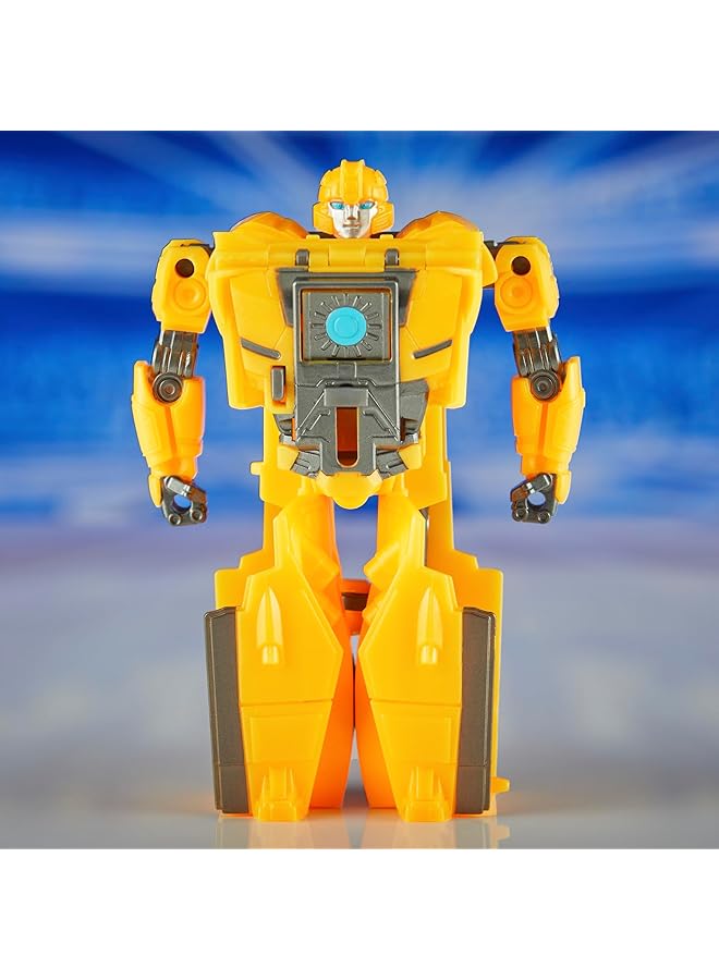 TRANSFORMERS One Cog Changer Bumblebee (B 127) 4 Inch Robot Action Figure Interactive Toys For Boys And Girls Ages 6 And Up - Image 5