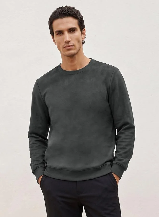 Iconic Iconic Suede Sweatshirt
