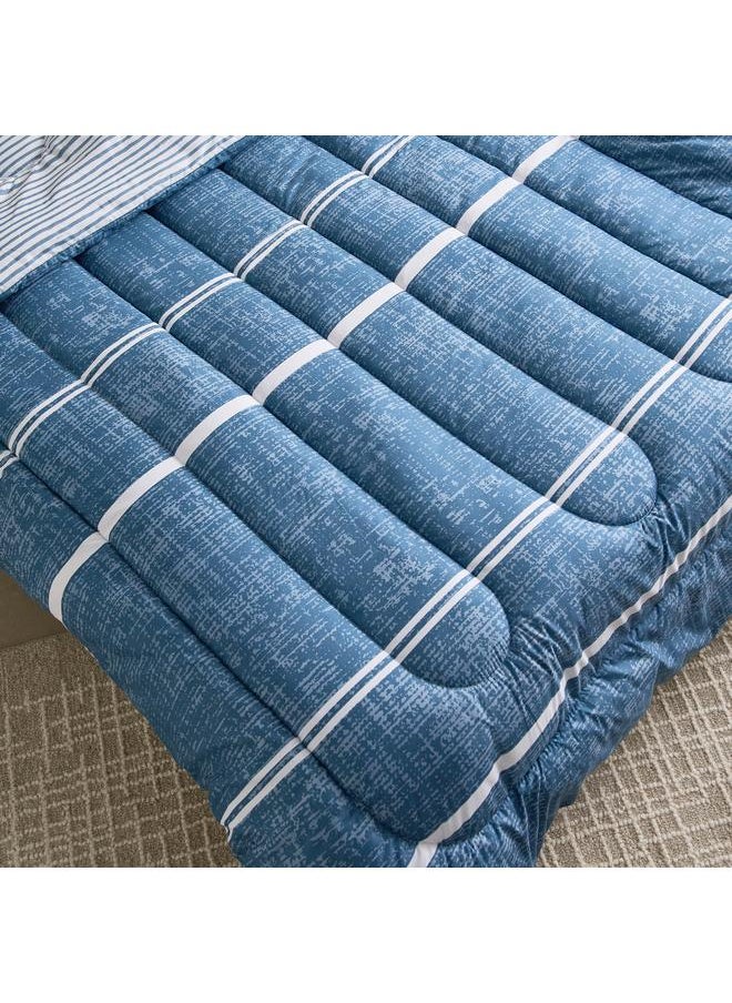 Home Box Ontario 2-Piece Elfin Printed Microfiber Twin Comforter Set - 160x220 cm  - Image 4