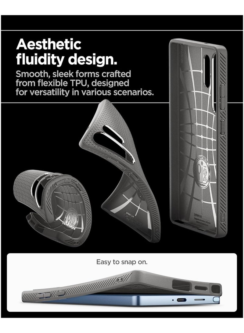 Spigen Liquid Air Case Compatible with Samsung Galaxy S25 Ultra - Grey