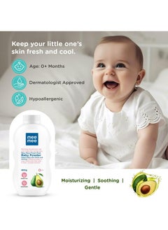 Newborn Friendly Talcum Powder | Enriched With Avocado Oil | Dermatologist Approved | Rash-Resistant | Paraben Free | 0+ Months (400G Fresh Feel, Single Pack) - pzsku/Z9AEDC577374DE8077F83Z/45/_/1733731450/29f177b9-a524-41e7-9cfd-6c2c49ef9916