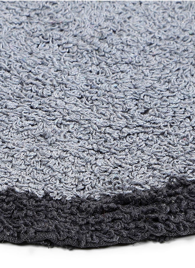 Status Contract Microfiber Soft and Super Absorbent Door Mat/Bath Mat- Grey, 38 X 58 Cm  - Image 4
