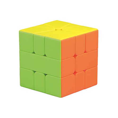 Cubelelo Drift Square-1 Stickerless Cube Puzzle for Kids & Adults Speedy Stress Buster Brainstorming Cube - Image 1