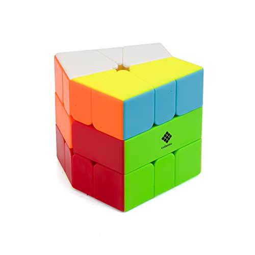 Cubelelo Drift Square-1 Stickerless Cube Puzzle for Kids & Adults Speedy Stress Buster Brainstorming Cube - Image 3