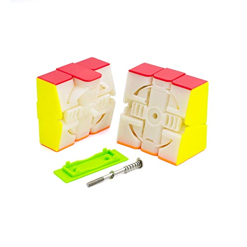 Cubelelo Drift Square-1 Stickerless Cube Puzzle for Kids & Adults Speedy Stress Buster Brainstorming Cube - Image 5