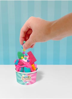 Slimy Slimy Gelateria Rolls DIY Ice Cream Rollz Kit with Scented Slimy & Decorations - Assortment of 2, Soft & Scented, Safe BPA-Free,  Gluten-Free, Swiss Formula Gift Set for Kids 6+ Years  - Image 2