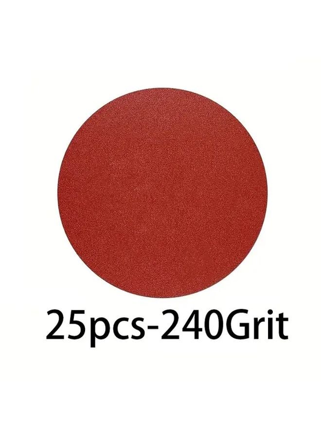 25pcs 240 Grit 9 Inch Sanding Disc Zirconium Aluminum for Drywall Smooth Surface - Image 1