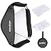 Godox GODOX 80x80cm/32x32inch Portable Softbox for Camera Flash Speedlight Photography Suit for Godox S-Type Bracket - Image 2