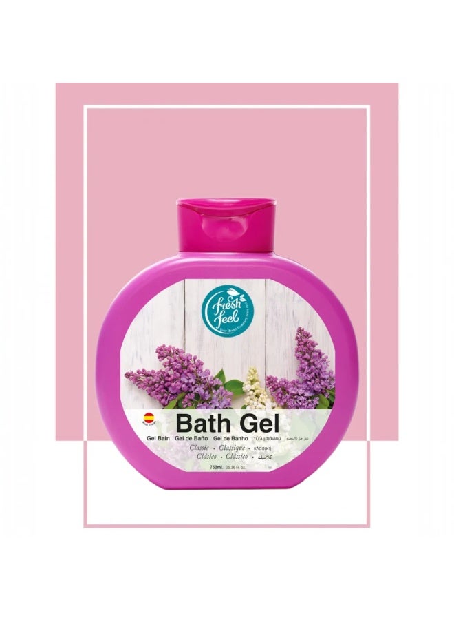 FRESH FEEL Classic Bath Gel 750 ML - Image 2