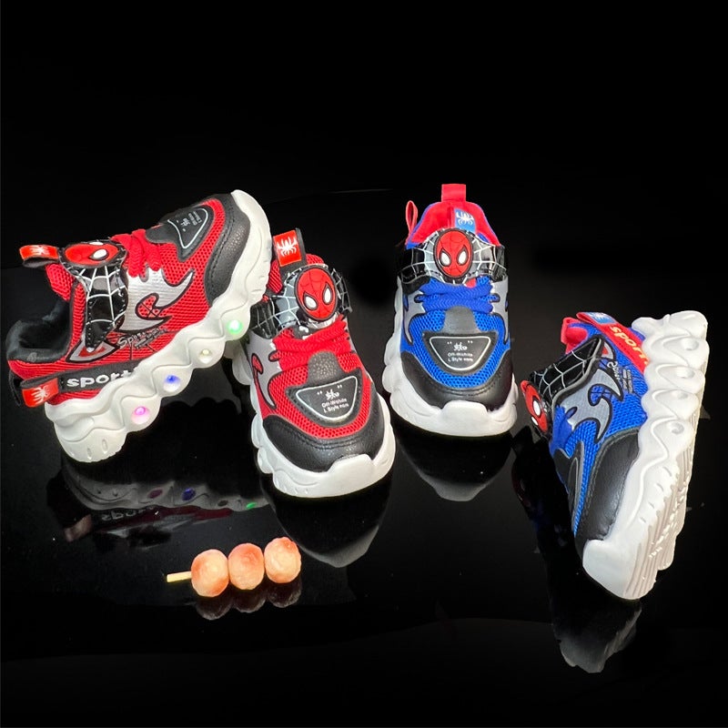 Mesh Sneakers Lightweight Flexible Sole Walking Shoes For Kids Indoor And Outdoor Activities - Image 2