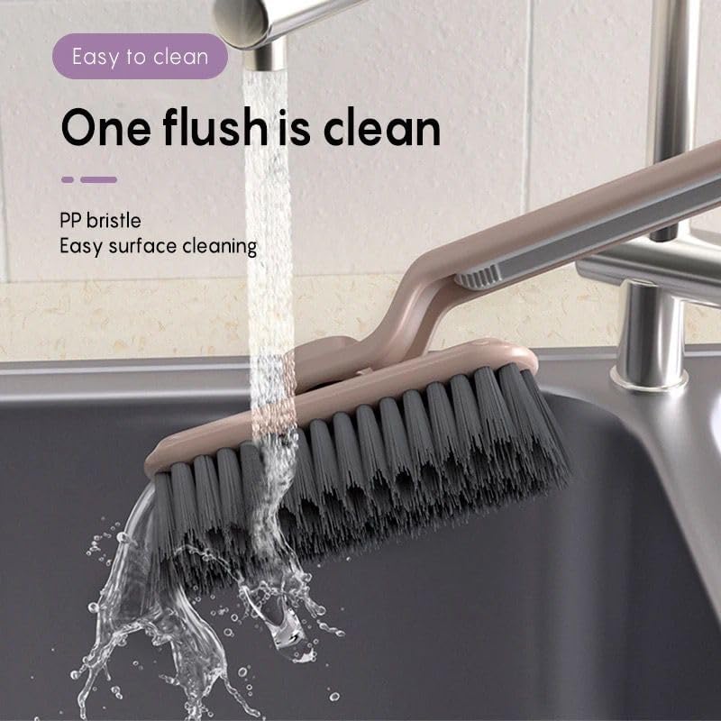 Doville KG 360 Degree Gap Cleaning Brush | Multi-Function Rotating Cleaning Brush | No Dead Corners Hard Bristle Crevice Gap Brush Tool for Bathroom - Image 3