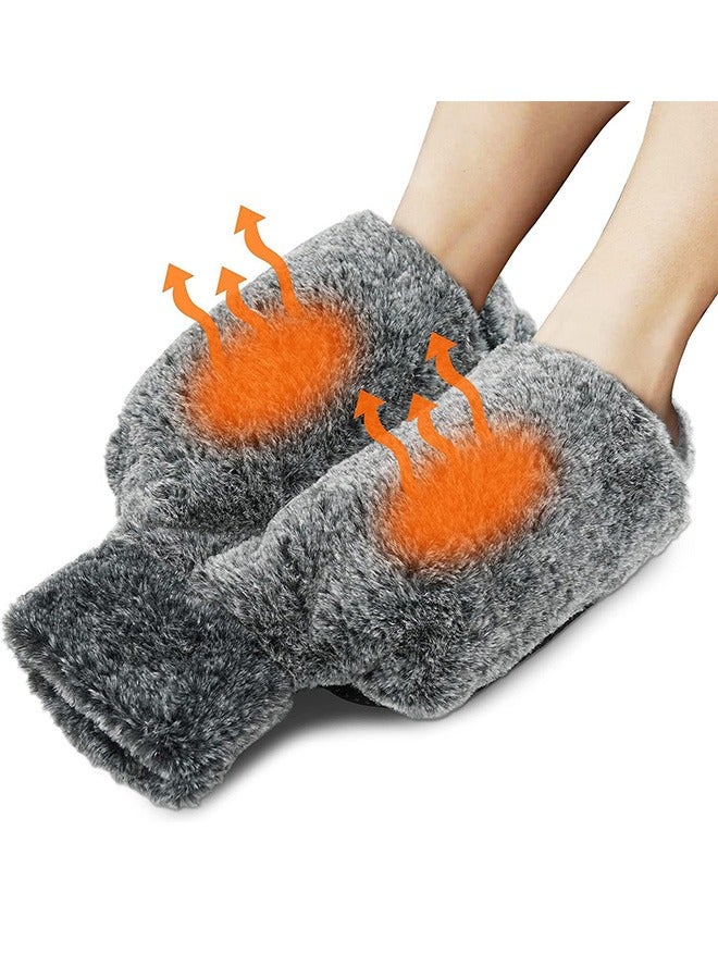 GMORO Hot Water Bottle for Feet, 2l Large Rubber Foot Warmer ot Water Bottle, Cold Feet Warming, for Pain Relief Neck and Shoulders, Foot Warming, Menstrual Pain  - Image 1