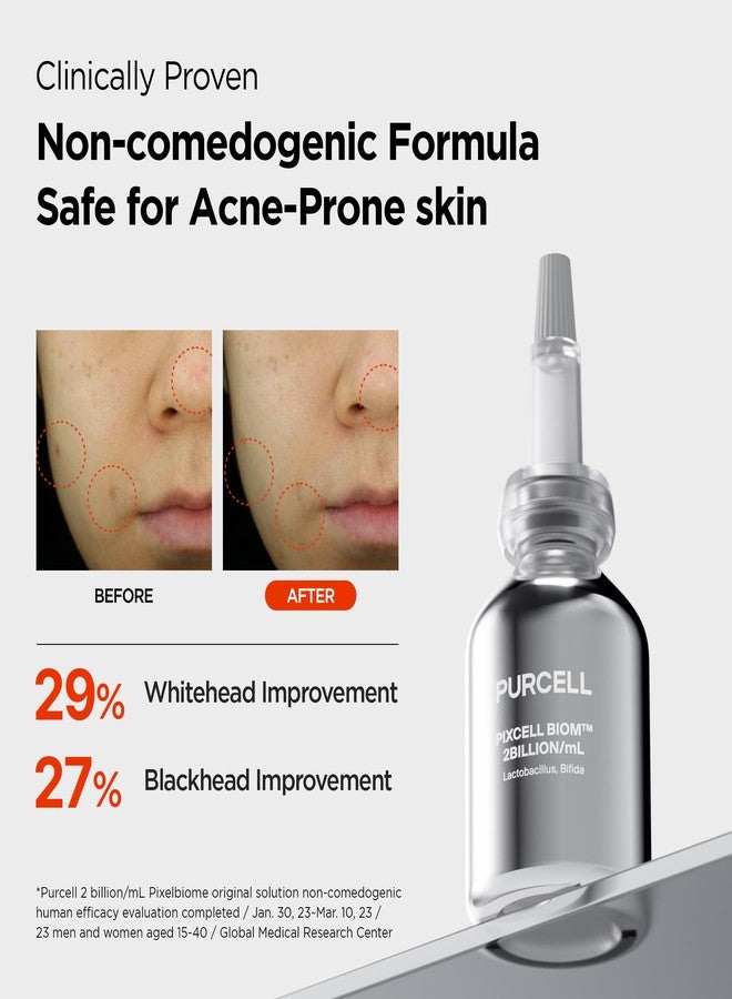 PURCELL Pixcell Biom 2B/mL Probiotic Essence Serum - Restores Skin Barrier with Bifida, Lactobacillus Ferment Lysate, Korean Probiotic Drops for acne prone skin and sensitive skin (55ml, 1.85 Fl Oz.) - Image 4