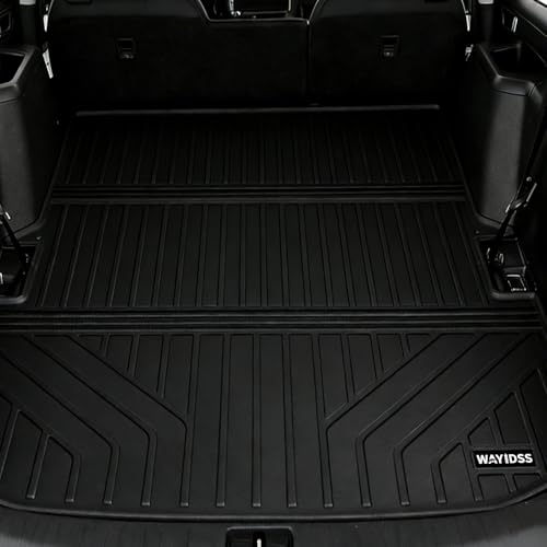 WAYIDSS Floor Mats for 2015-2018 2019 Ford Explorer Accessories 5PCS, Cargo Mat Custom TPE All Weather Protection Full Coverage Trunk Liner & Floor Liner car Accessories - Image 5