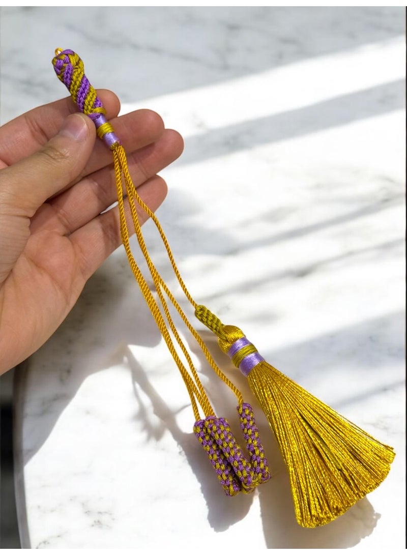 جاست ناتشورالز كركوشة سبحة رجالية مصنوعة يدوياً بتصميم أنيق من أجود خيوط النايلون - Image 4