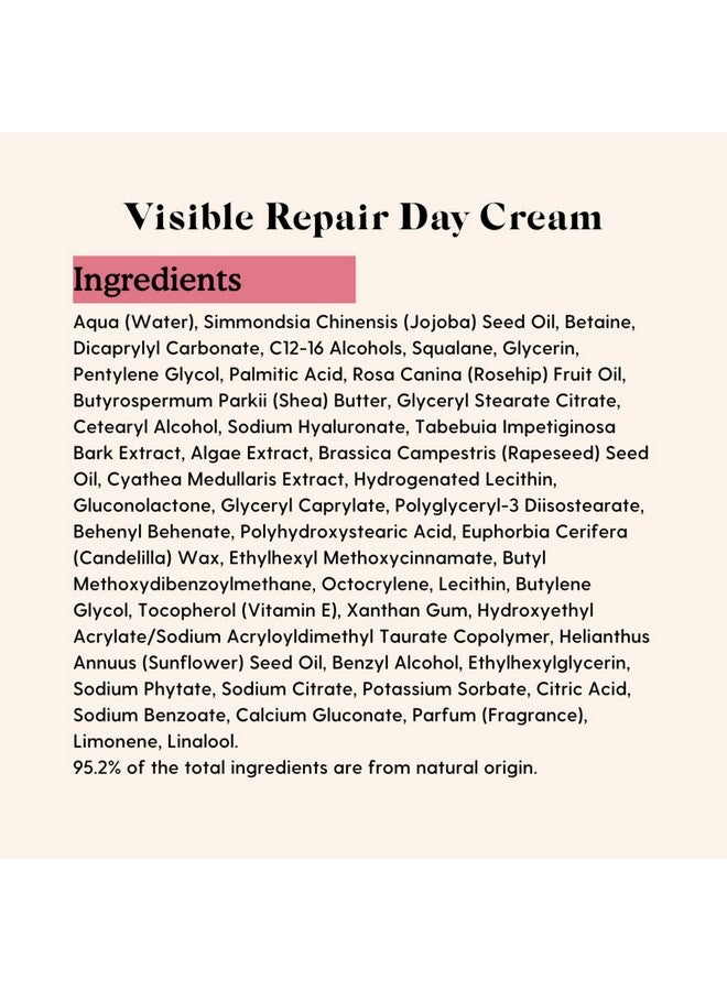 Essano Visible Repair Face Moisturizer Day Cream with Hyaluronic Acid, Hydrating & Rejuvenating Daily Moisturizer for Mature Skin Care, Supports Firm Skin & Appearance of Fine Lines & Wrinkles, 50g - Image 3