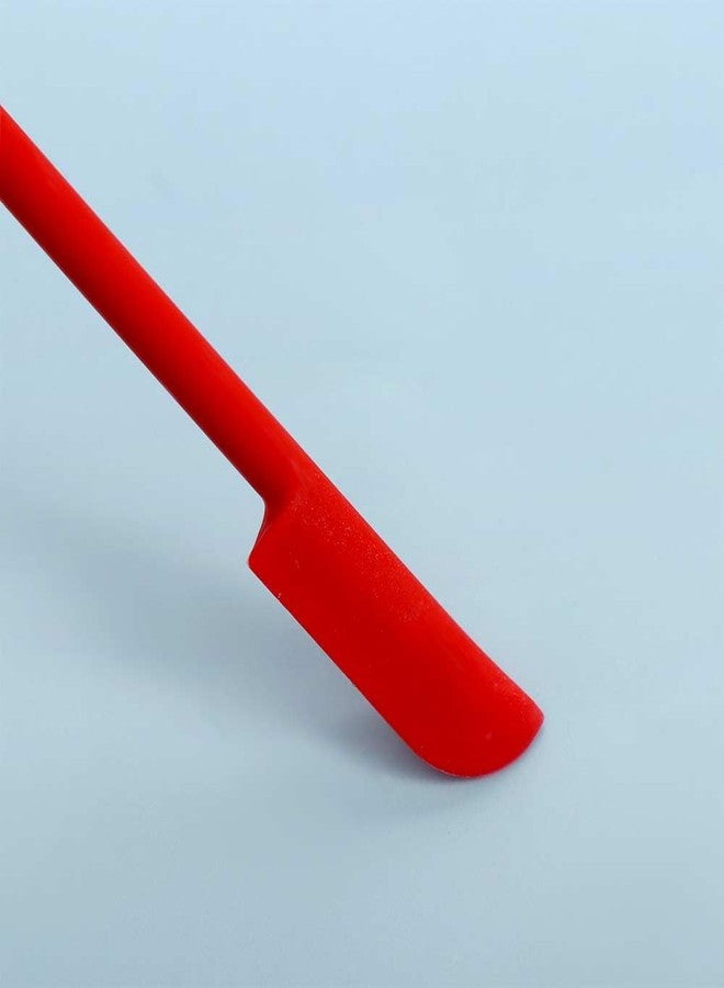 Pokinge 9 Pcs Mini Silicone Spatulas Double-head Cosmetic Jam Deep Bottle Scraper Spoon 3 Size Lengthened Tiny Mixing Stir Sticks for Beauty - Image 5