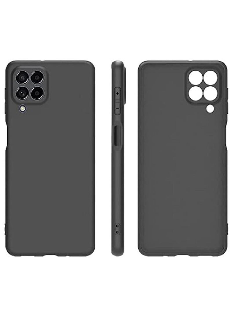 إيف علبة حماية مضادة للسيليكون لسيليكون سامسونج جالاكسي F22 أسود - Image 1