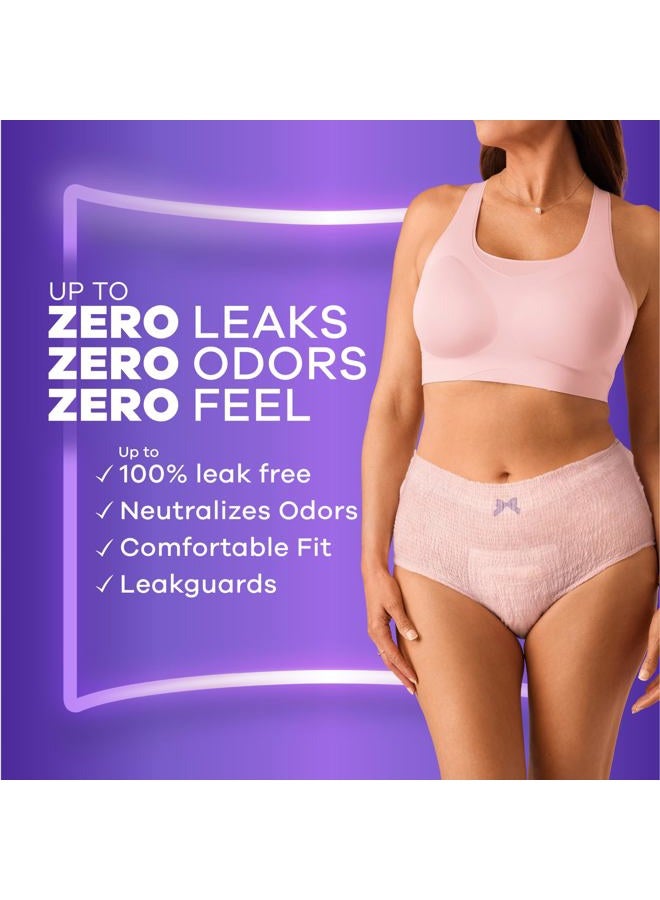 Always Discreet Adult Incontinence & Postpartum Underwear for Women, Classic Cut, Size Extra-Large, Maximum Absorbency, Disposable, 26 Count (Packaging May Vary) - Image 3