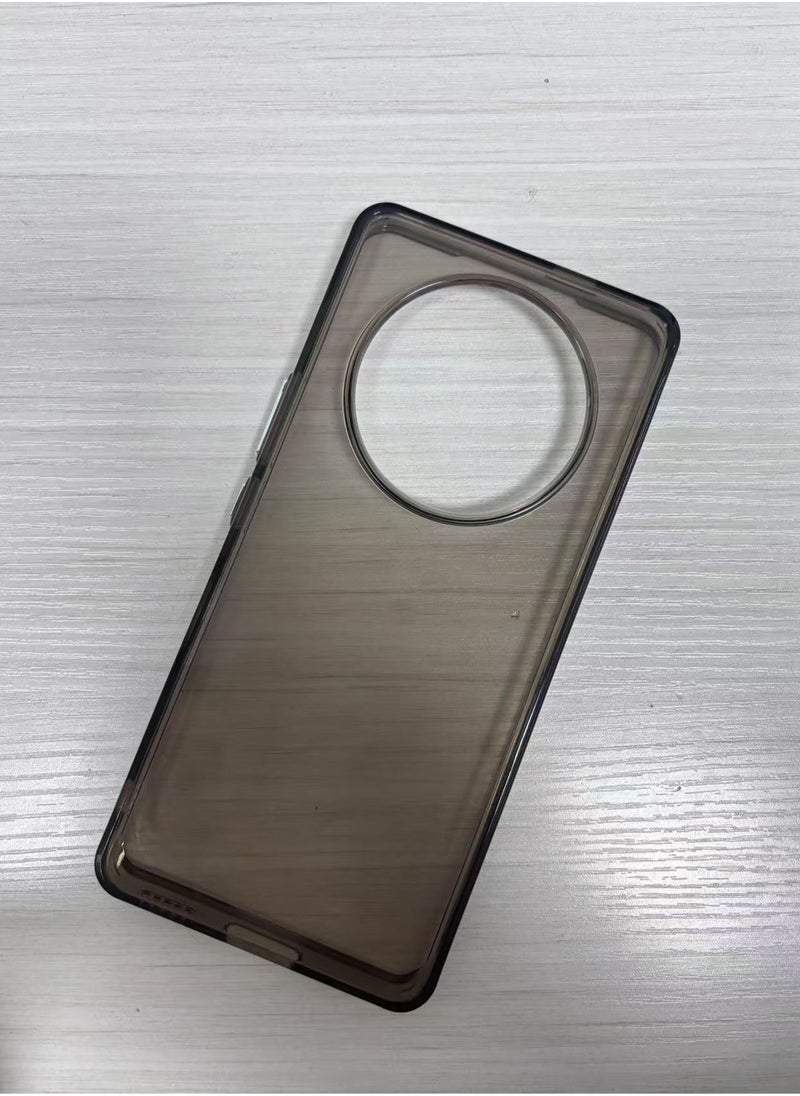 Soft Clear Flexible TPU Phone Cases, Shockproof Transparent Bumper Cover Slim Thin Phone Case for Honor X9c 5G Grey