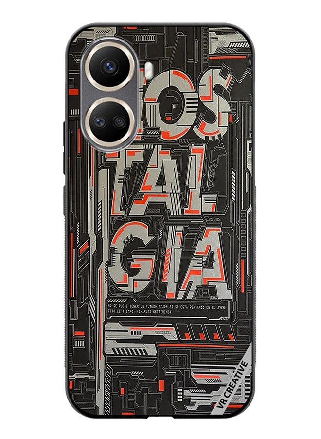 VR CREATIVE Protective Case Cover For Huawei Nova 10 SE Nostalgia Design Multicolour - Image 1