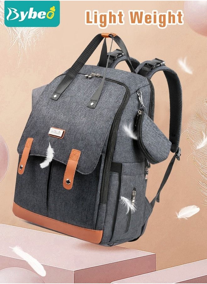 Bybeo - Diaper Bag Backpack, Multifunction Maternity Bags for Boys & Girls, Travel Mummy Backpack Large Capacity, Waterproof and Stylish - Image 1