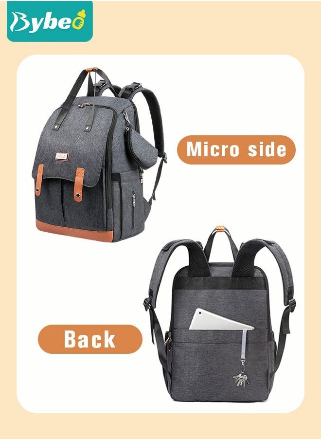 Bybeo - Diaper Bag Backpack, Multifunction Maternity Bags for Boys & Girls, Travel Mummy Backpack Large Capacity, Waterproof and Stylish - Image 1