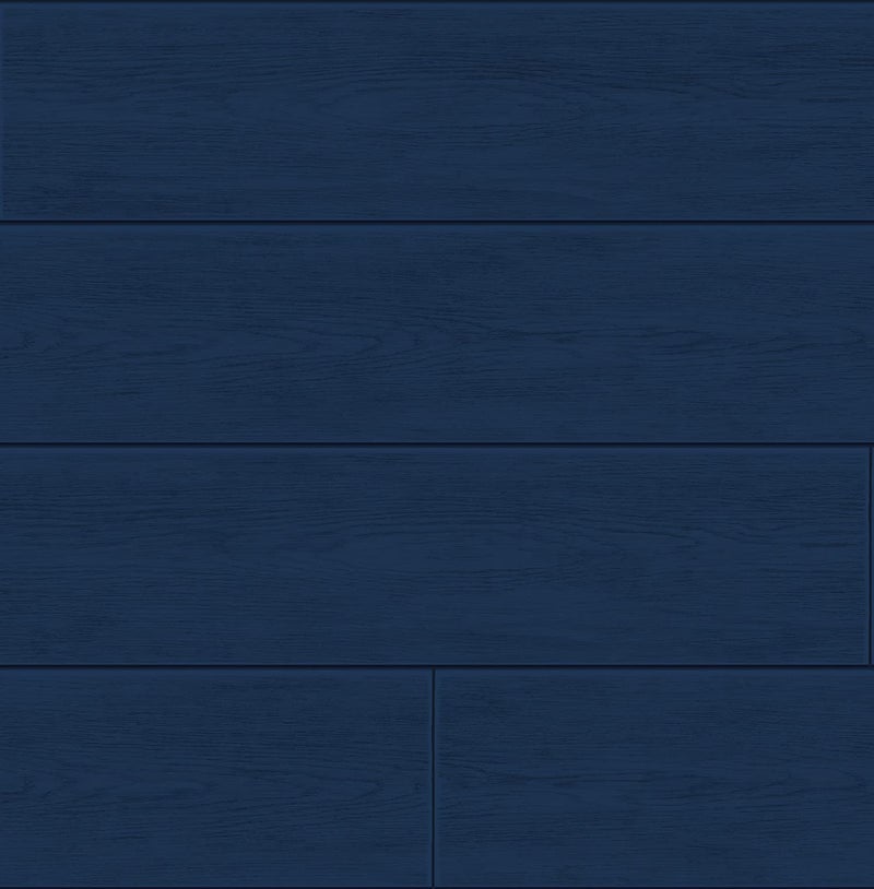 Transform Blue Plank Peel and Stick Wallpaper