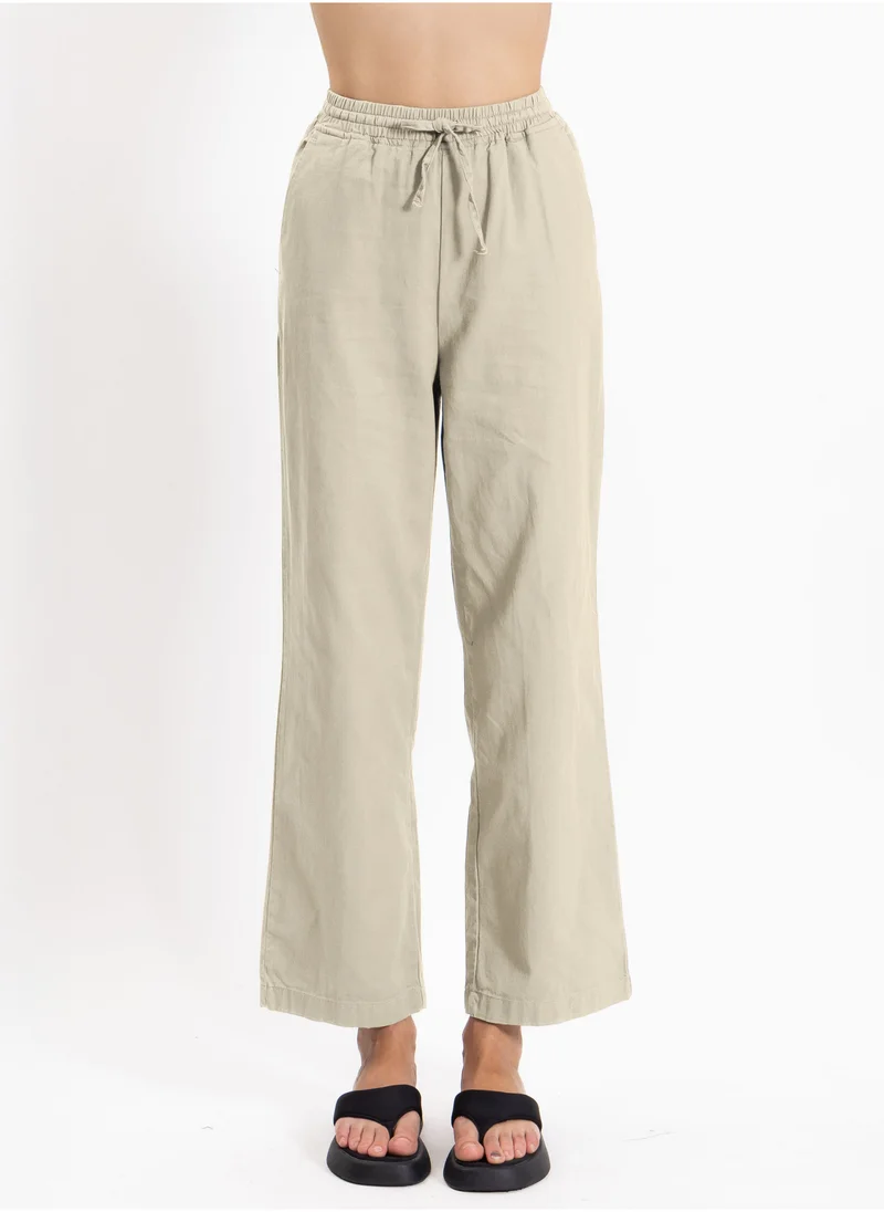 شايبس COMFORT STRAIGHT COTTON TROUSERS