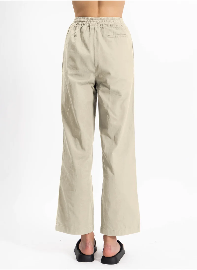 شايبس COMFORT STRAIGHT COTTON TROUSERS