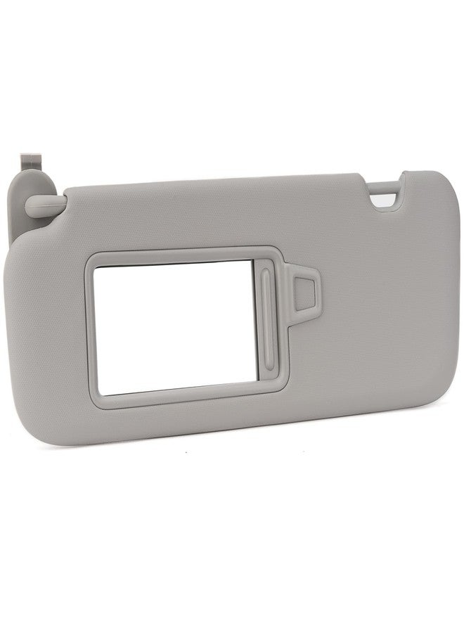 Xiaoyudou Left Driver Side Sun Visor Compatible with 2016 2017 2018 2019 Hyundai Elantra AD Replaces # 85210-F0100TTX （Gray - Image 1