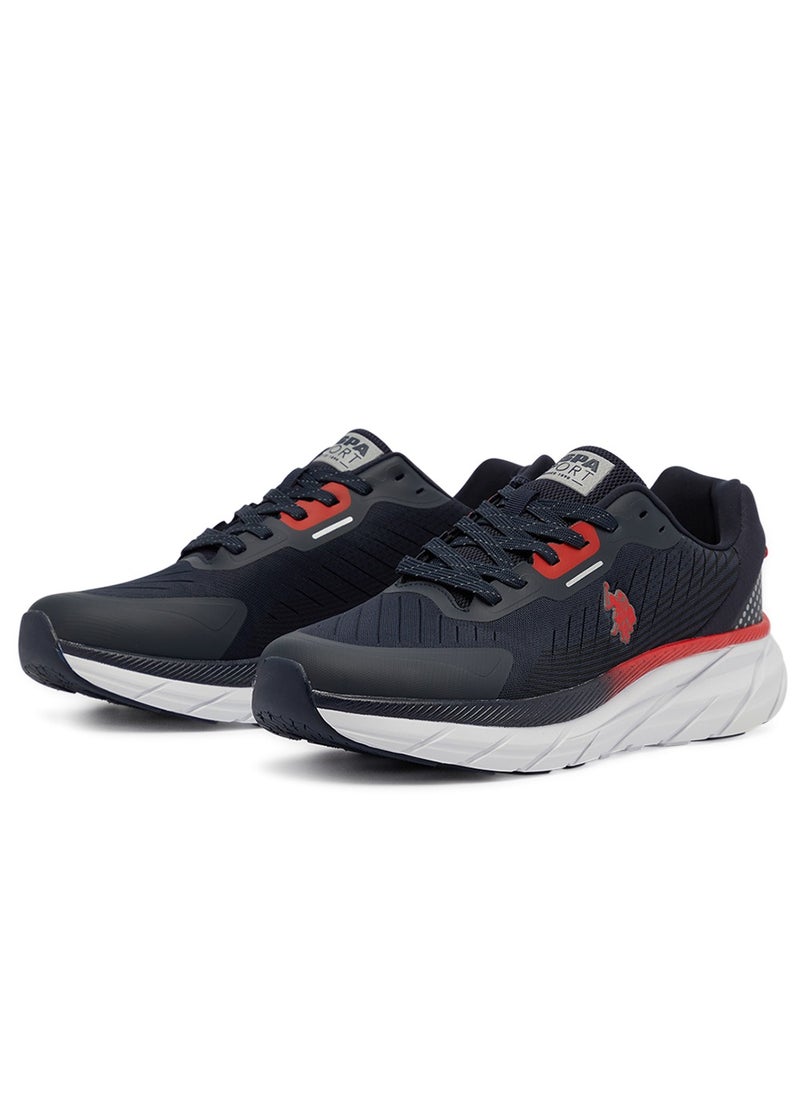U.S. Polo Assn. Men's Navy Low-Top Sneakers - Lightweight Lace-Up Design, Comfortable for Everyday Outfits  - Image 2