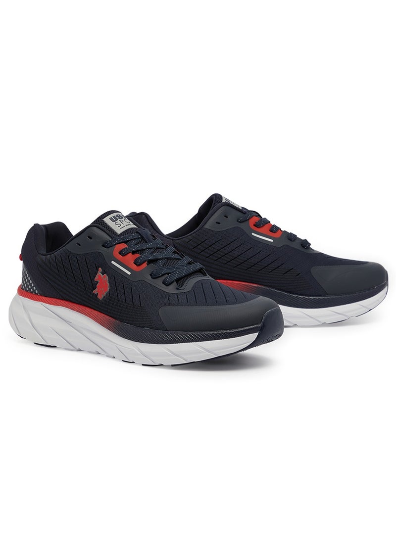 U.S. Polo Assn. Men's Navy Low-Top Sneakers - Lightweight Lace-Up Design, Comfortable for Everyday Outfits  - Image 3