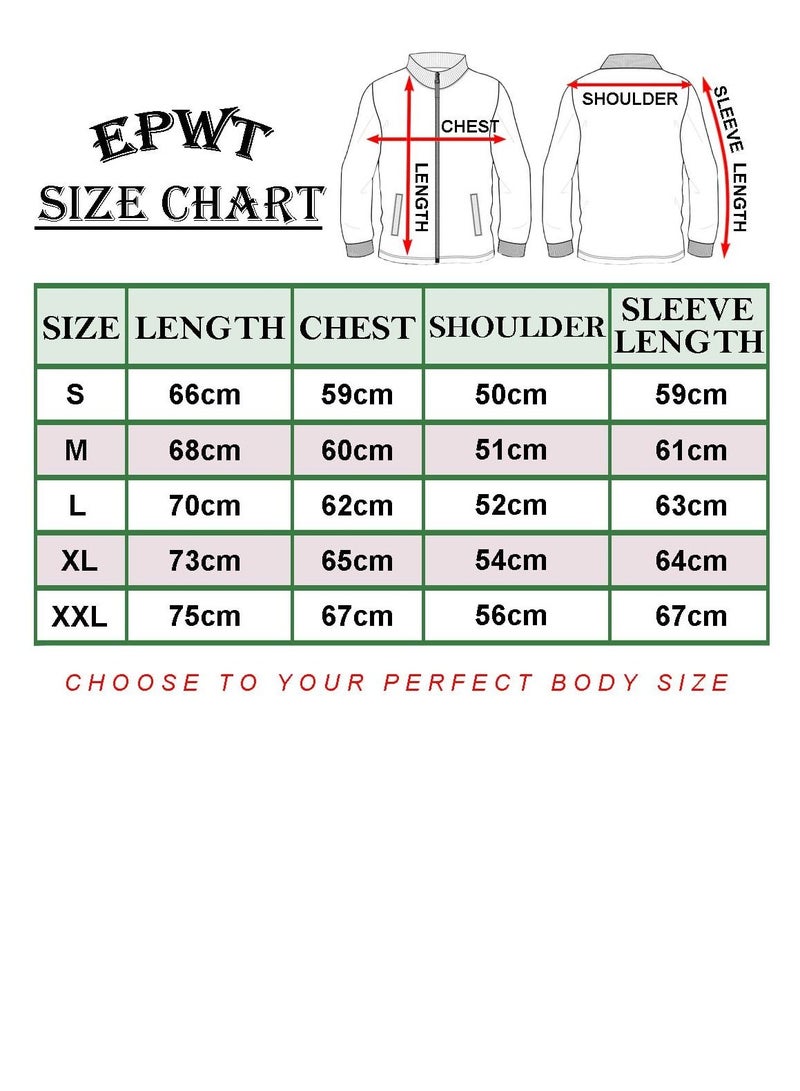 جاكيت تدريب رياضي رجالي لون ازرق مقاس S-XXL  - Image 3