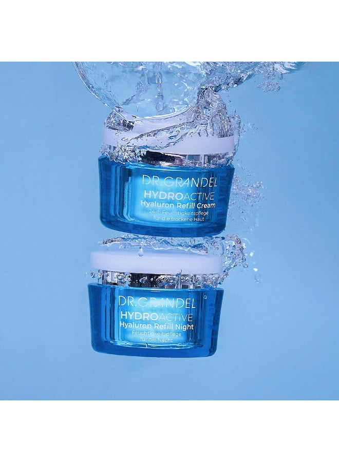 دي آر. جرانديل كريم دكتور جرانديل هيدرو أكتيف هيالورون الليلي القابل لإعادة التعبئة 50 مل - Image 3