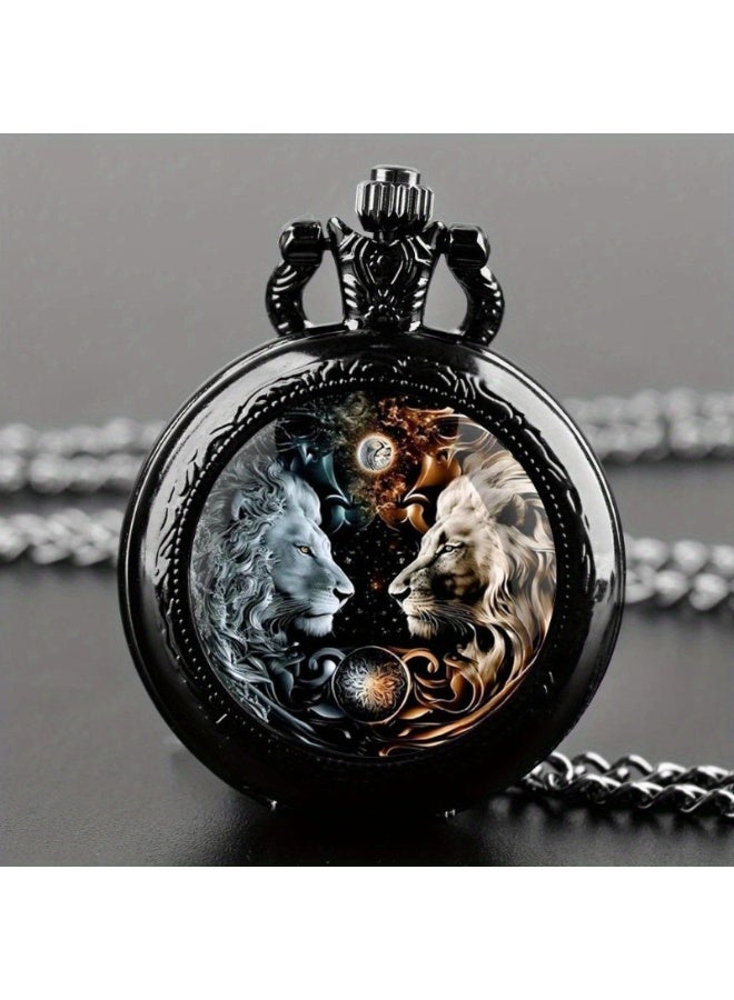 Mark Fairwhale New Retro Flip Pendant Commemorative Watch 