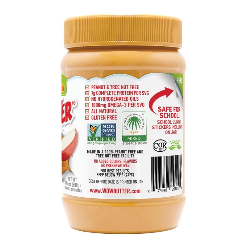 Wowbutter Natural Peanut Free Crunchy 1.1lb Jar - Image 3