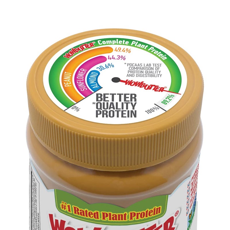 Wowbutter Natural Peanut Free Crunchy 1.1lb Jar - Image 4