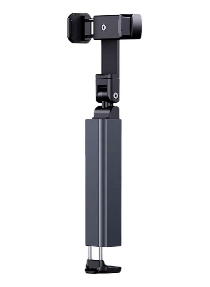 JAJEEK Airplane Phone Mount – Travel Essential 360° Rotation Foldable Pocket-Sized Stand for Airplane Seat Back, Tray Table, Car Back Seat & Trunk, Universal Holder for Hands-Free Viewing, Compact & Convenient, Adjustable Angle for Phones & Tablets  - Image 1