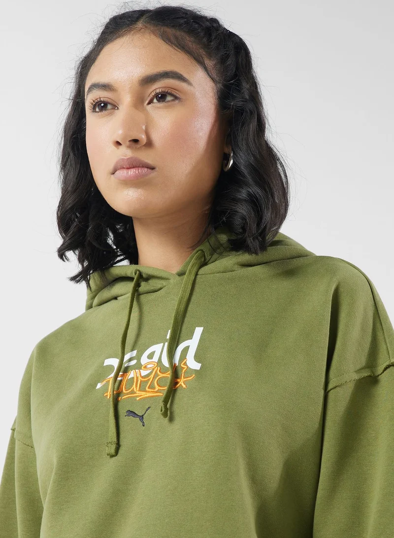 PUMA X-Girl Graphic Hoodie