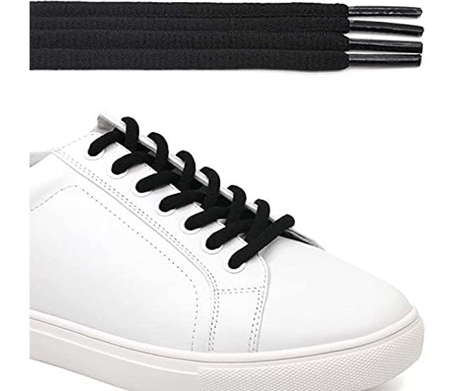 LIVECOOL 4pcs Pair Ova/sneaker/Flat Shoes laces Athletic Shoe Laces for Sport/Running Shoes Shoe Strings Round Oval/Flat/sneaker Shoe Lace - Image 2