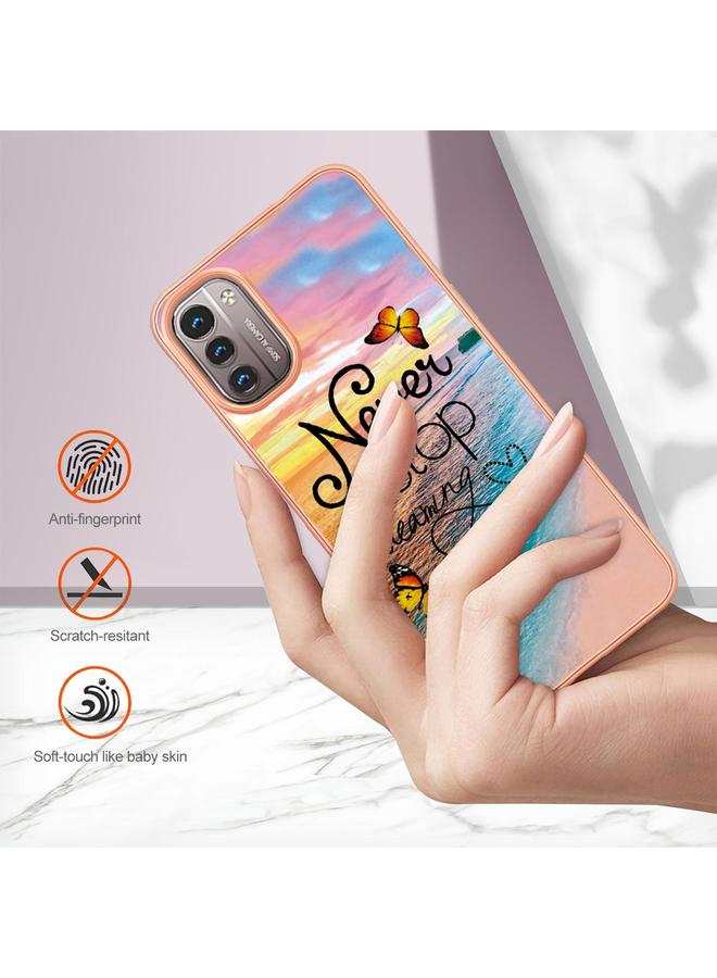 اس-توب جراب لهاتف Nokia G21 / G11 مطلي بالكهرباء IMD TPU - Image 5