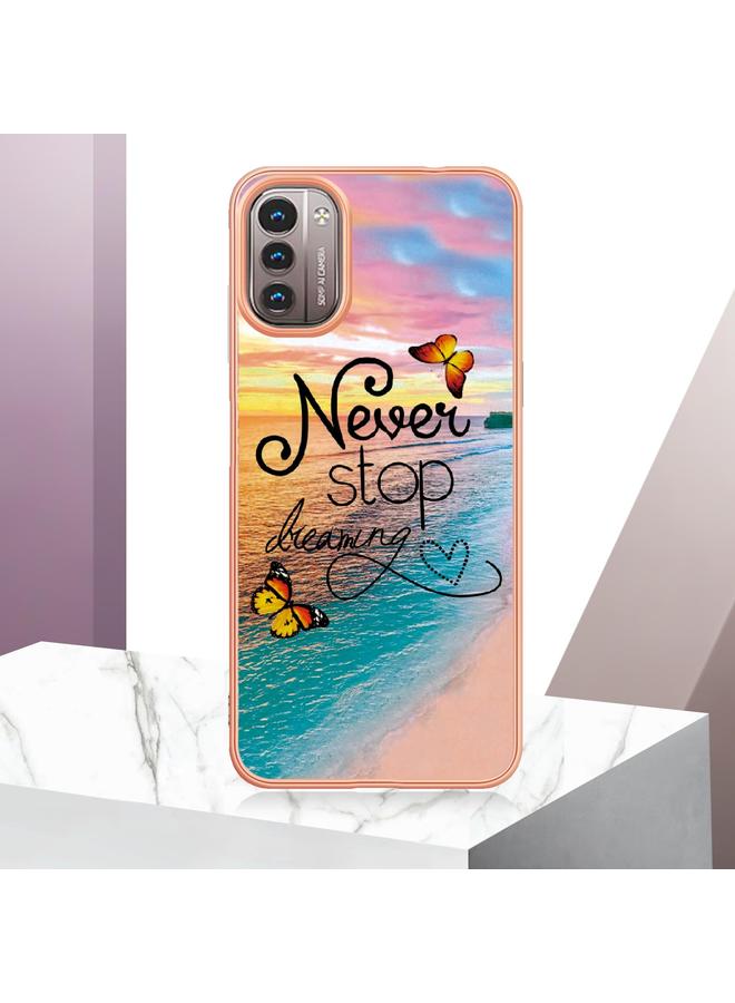 اس-توب جراب لهاتف Nokia G21 / G11 مطلي بالكهرباء IMD TPU - Image 2