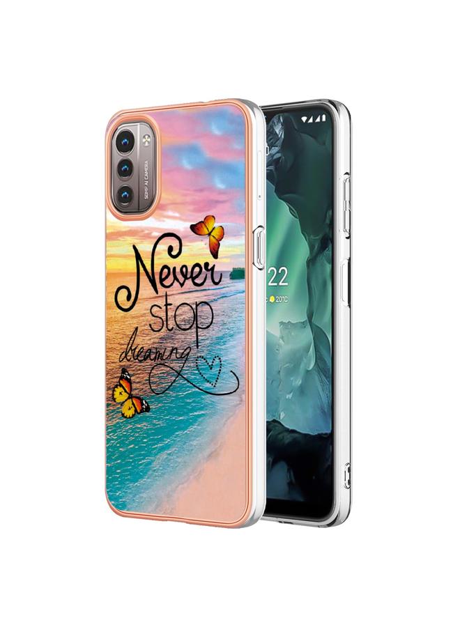 اس-توب جراب لهاتف Nokia G21 / G11 مطلي بالكهرباء IMD TPU - Image 1