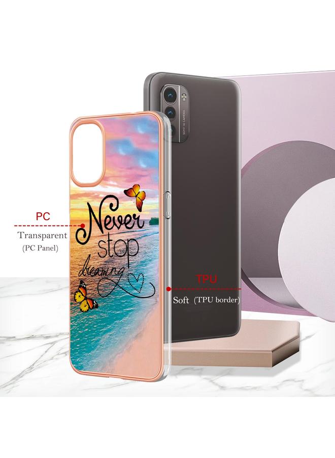 اس-توب جراب لهاتف Nokia G21 / G11 مطلي بالكهرباء IMD TPU - Image 3