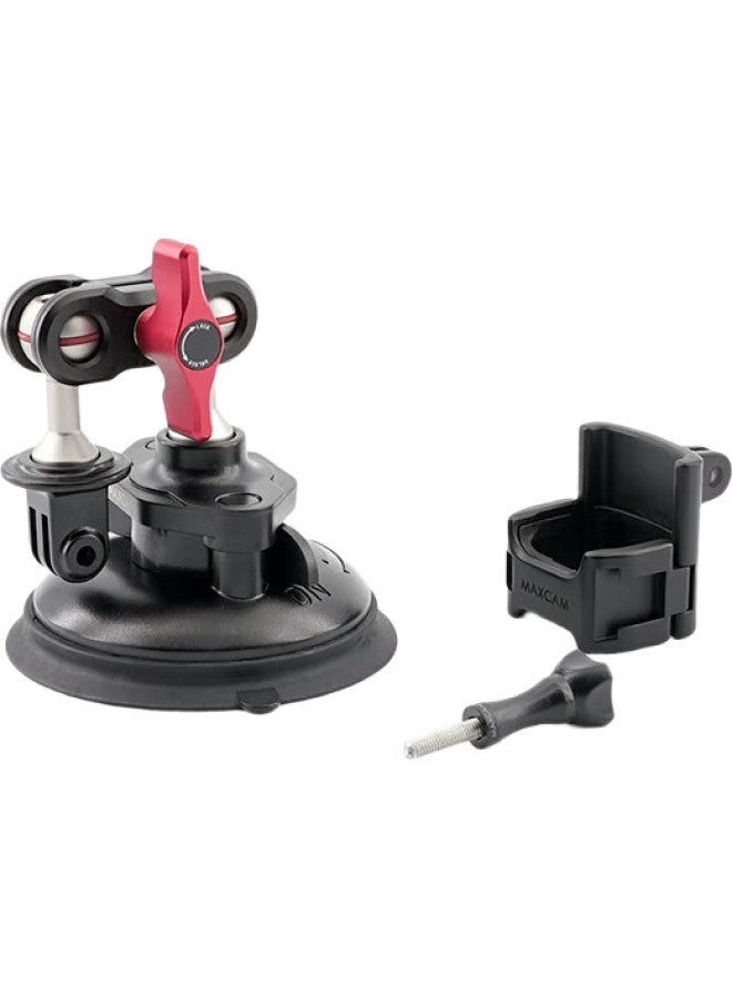 Maxcam, Suitable For Dji Osmo Pocket 3, Car Aluminum Alloy Suction Cup, Pro Glass Fixed Car Mount, Off-Road Bracket Accessory - Image 1