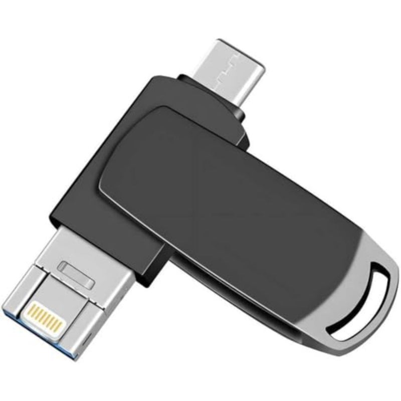 محرك فلاش USB للهاتف المحمول سعة 2 تيرابايت، محرك أقراص تخزين صور iPhone، ذاكرة USB C، محرك أقراص تخزين خارجي متوافق مع iPhone وiPad والكمبيوتر الشخصي والمزيد من الأجهزة. - Image 1